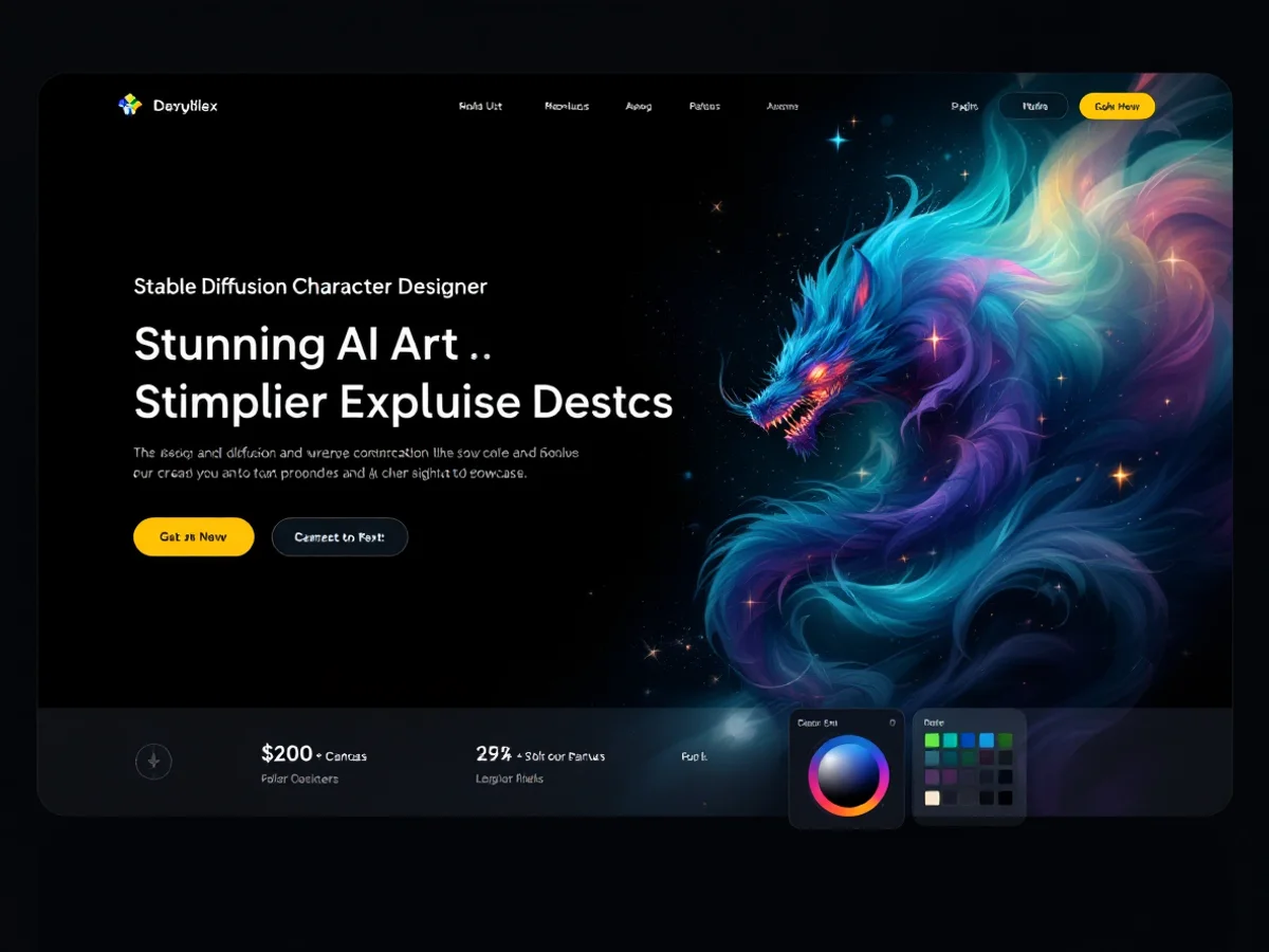 Stable Diffusion Character Designer